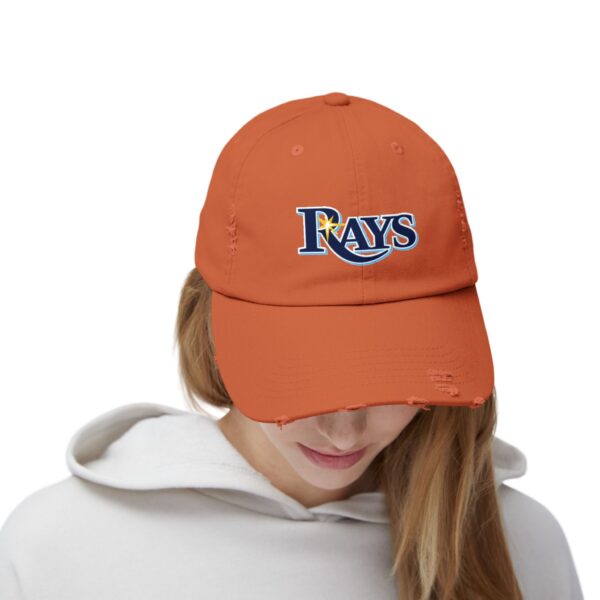 Tampa Bay Rays Unisex Distressed Cap - Image 8