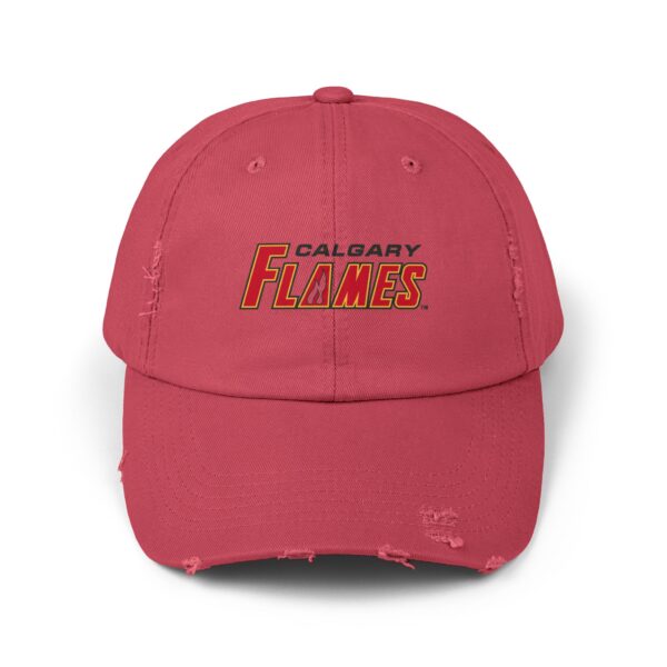 Calgary Flames Unisex Distressed Cap - Image 21