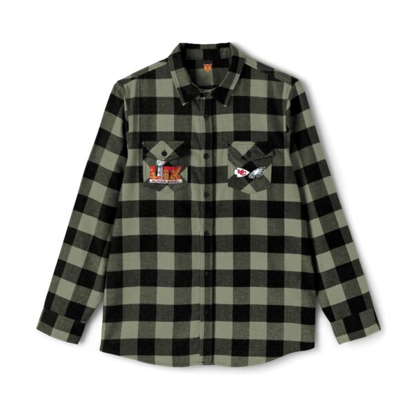 Kansas City Chiefs vs Philadelphia Eagles 2025 Super Bowl LIX Unisex Flannel Shirt