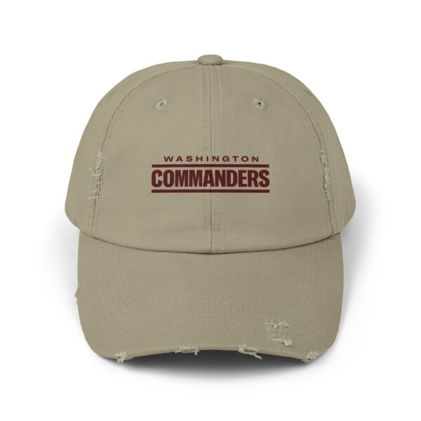 Washington Commanders Unisex Distressed Cap - Image 5