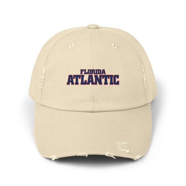 Florida Atlantic Owls Unisex Distressed Cap