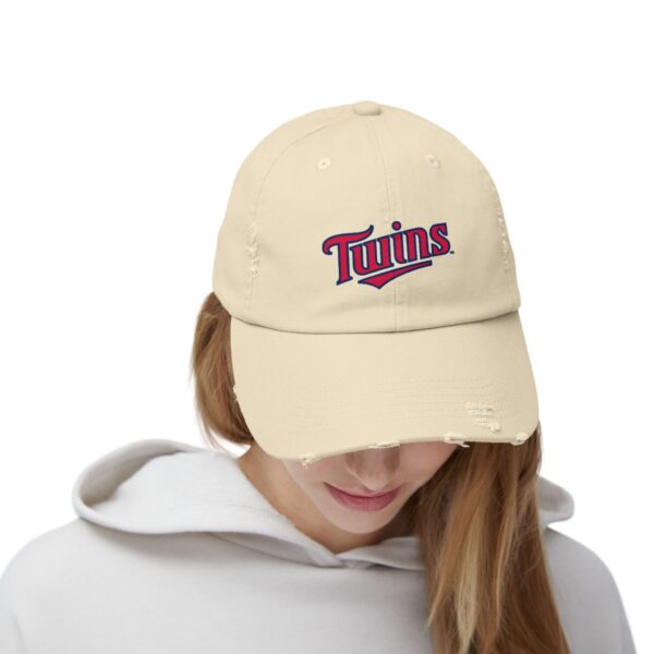 Minnesota Twins Unisex Distressed Cap - Image 4