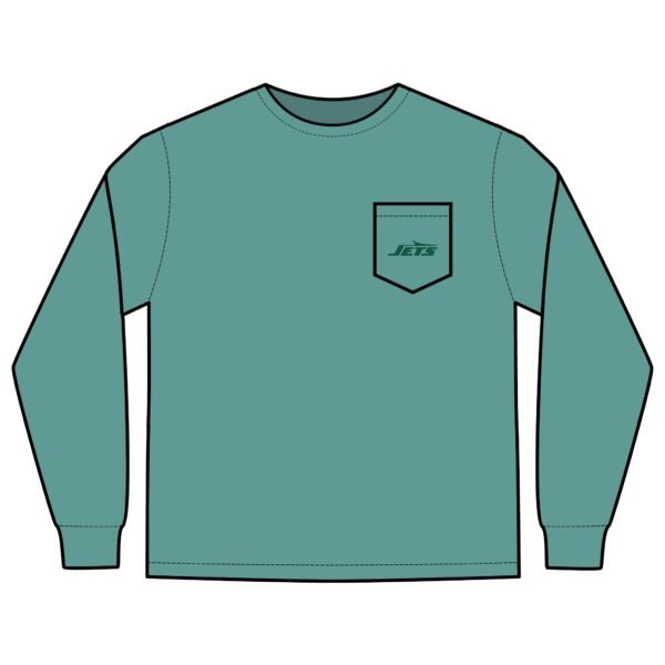 New York Jets Unisex Long Sleeve Pocket T-Shirt - Image 17