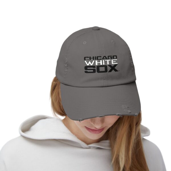 Chicago White Sox Unisex Distressed Cap - Image 16