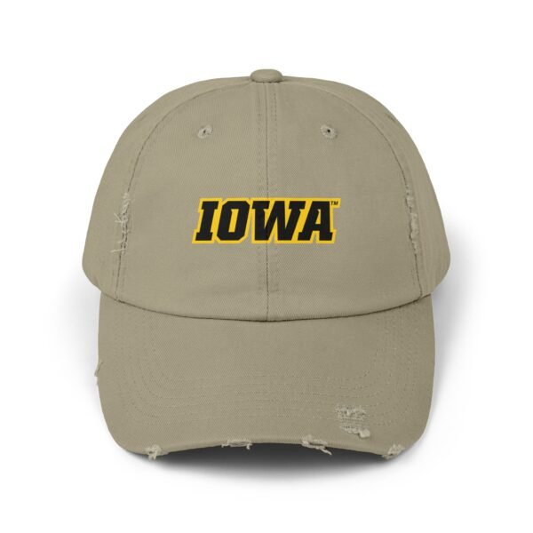Iowa Hawkeyes Unisex Distressed Cap - Image 9