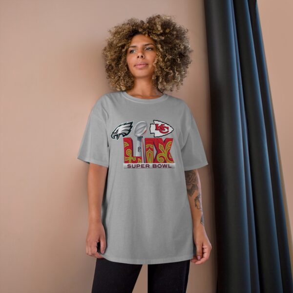 Kansas City Chiefs vs Philadelphia Eagles 2025 Super Bowl LIX Champion T-Shirt - Image 8