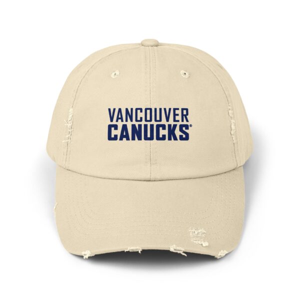 Vancouver Canucks Unisex Distressed Cap