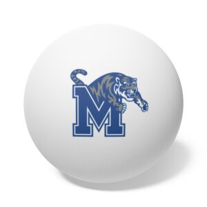 Memphis Tigers Ping Pong Balls, 6 pcs