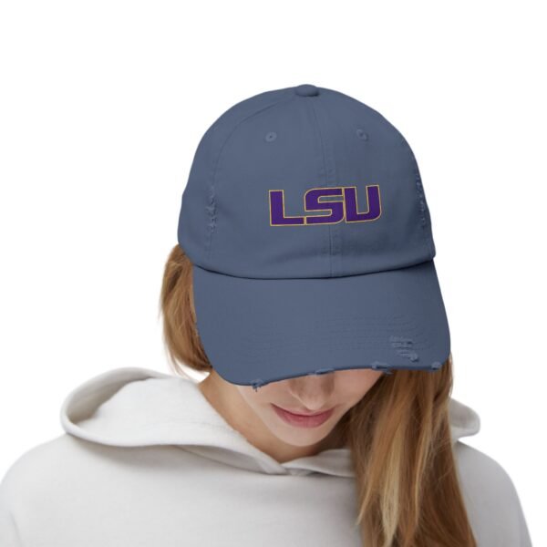 LSU Tigers Unisex Distressed Cap - Image 12