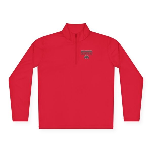 Ohio State Buckeyes 2025 National Champions Unisex Quarter-Zip Pullover - Image 13