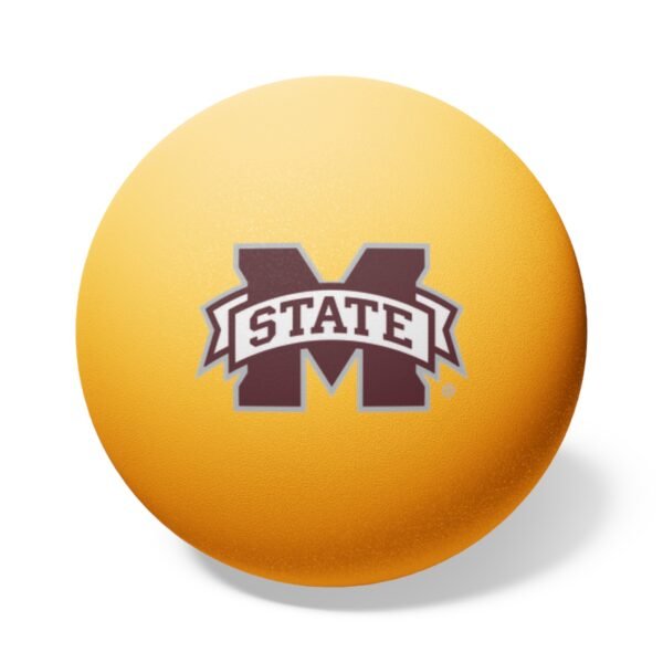 Mississippi State Bulldogs Ping Pong Balls, 6 pcs - Image 6
