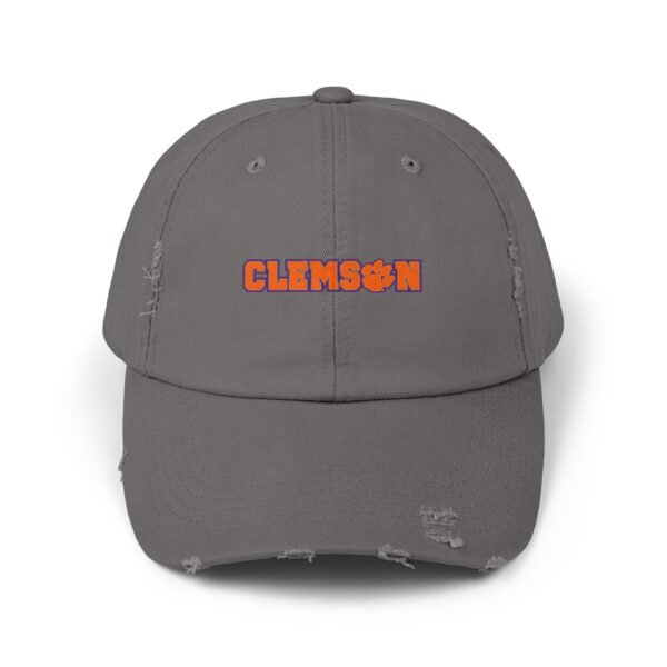 Clemson Tigers Unisex Distressed Cap - Image 13