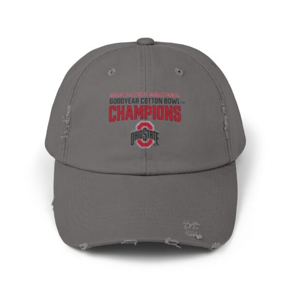 Ohio State Buckeyes 2025 National Champions Unisex Distressed Cap - Image 13