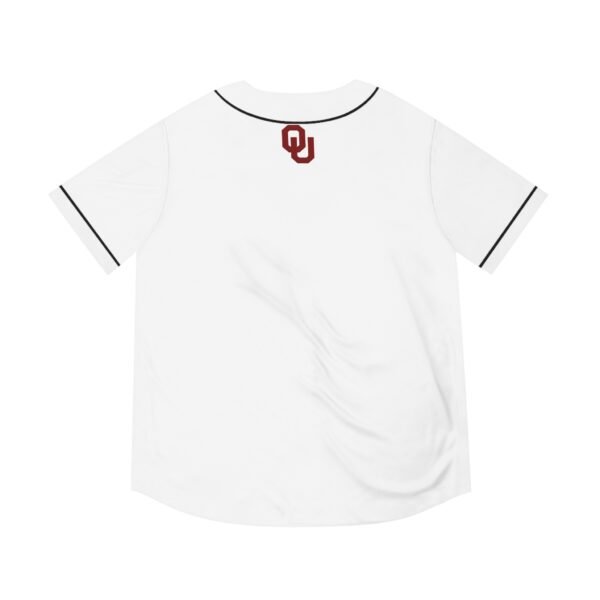 Oklahoma Sooners Men's Baseball Jersey - Image 2