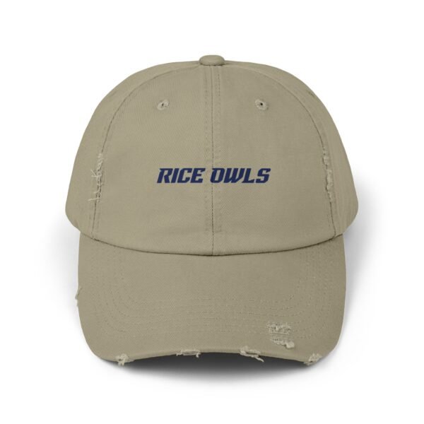 Rice Owls Unisex Distressed Cap - Image 5
