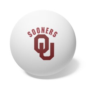 Oklahoma Sooners Ping Pong Balls, 6 pcs