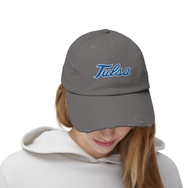Tulsa Golden Hurricane Unisex Distressed Cap - Image 16