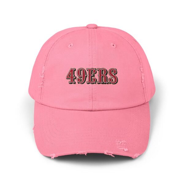 San Francisco 49ers Unisex Distressed Cap - Image 17