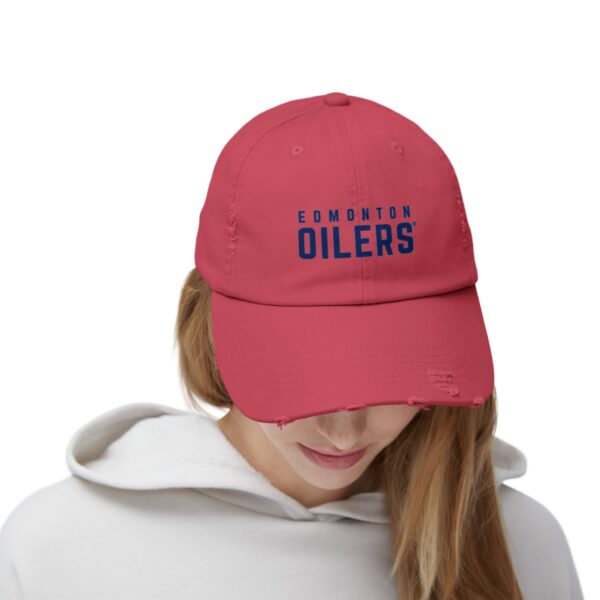 Edmonton Oilers Unisex Distressed Cap - Image 24