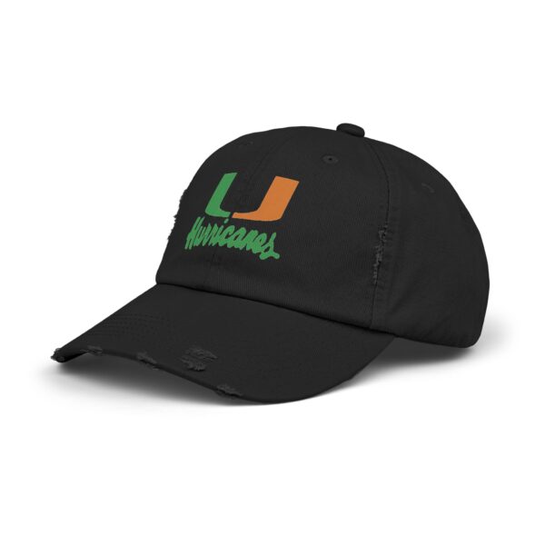 Miami Hurricanes Unisex Distressed Cap - Image 30