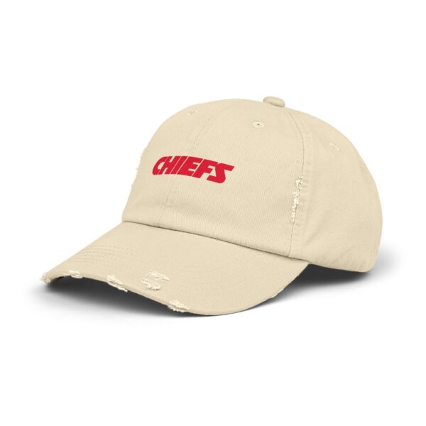 Kansas City Chiefs Unisex Distressed Cap - Image 6