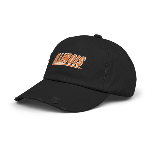 Illinois Fighting Illini Unisex Distressed Cap - Image 30