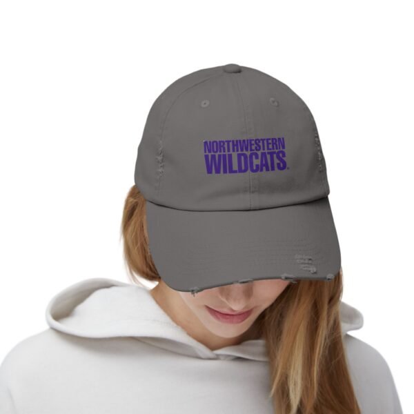 Northwestern Wildcats Unisex Distressed Cap - Image 12