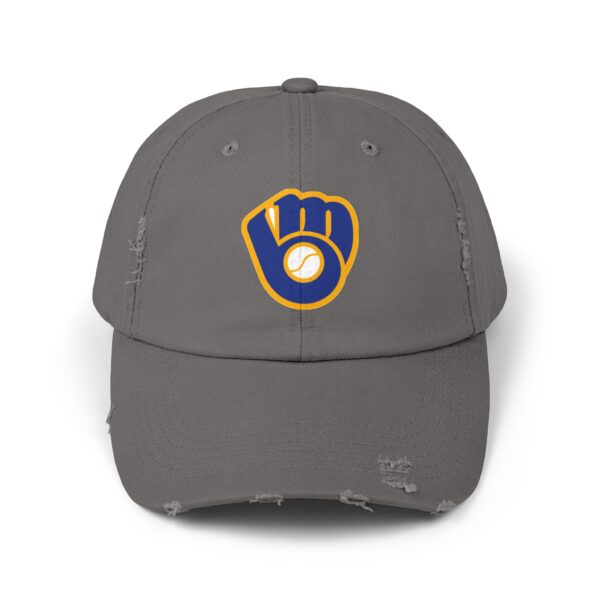 Milwaukee Brewers Unisex Distressed Cap - Image 13