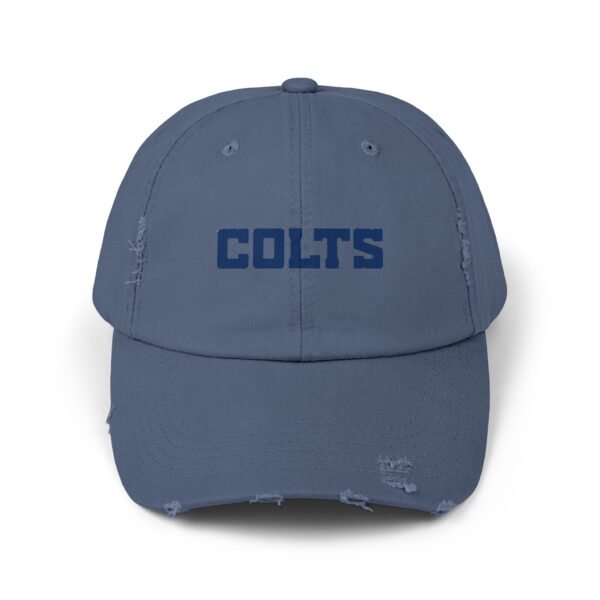 Indianapolis Colts Unisex Distressed Cap - Image 9