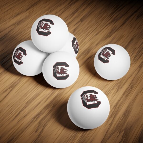 South Carolina Gamecocks Ping Pong Balls, 6 pcs - Image 4