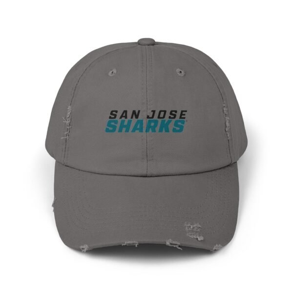 San Jose Sharks Unisex Distressed Cap - Image 13