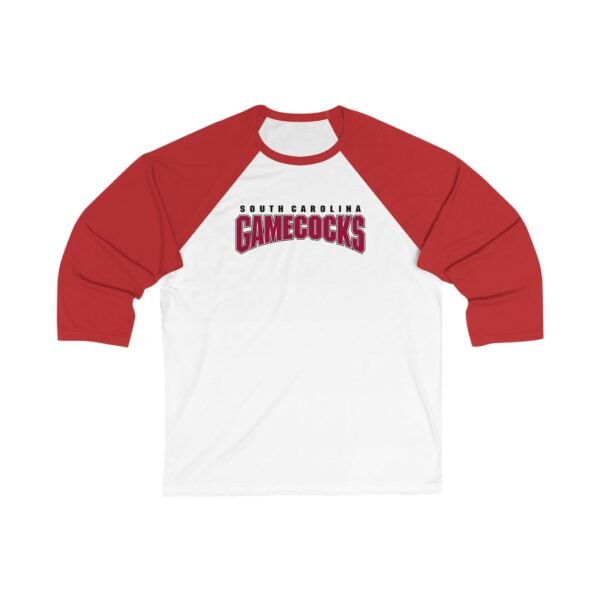 South Carolina Gamecocks Unisex 3/4 Sleeve Baseball Tee - Image 7