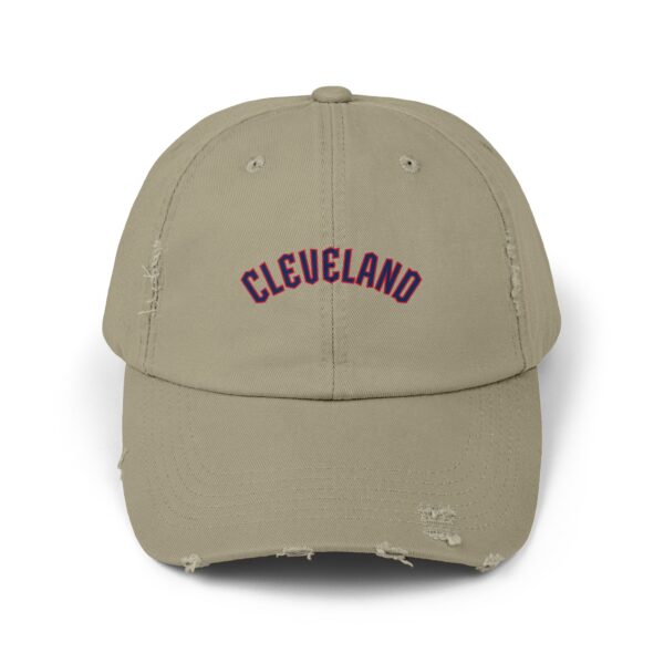 Cleveland Guardians Unisex Distressed Cap - Image 9