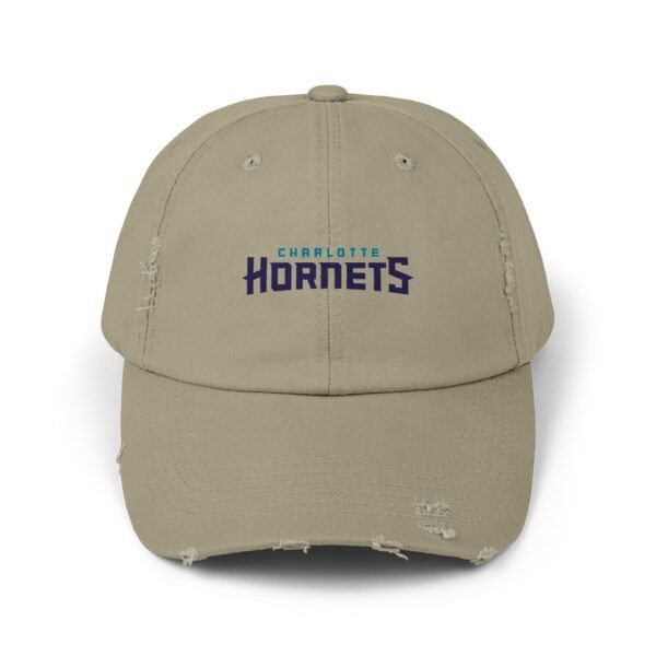 Charlotte Hornets Unisex Distressed Cap - Image 9