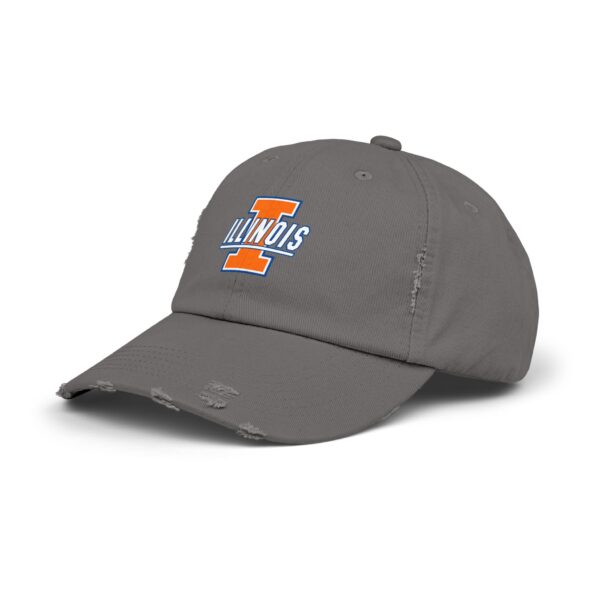 Illinois Fighting Illini Unisex Distressed Cap - Image 14