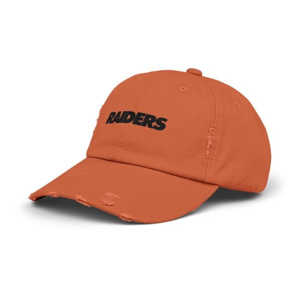 Las Vegas Raiders Unisex Distressed Cap - Image 6