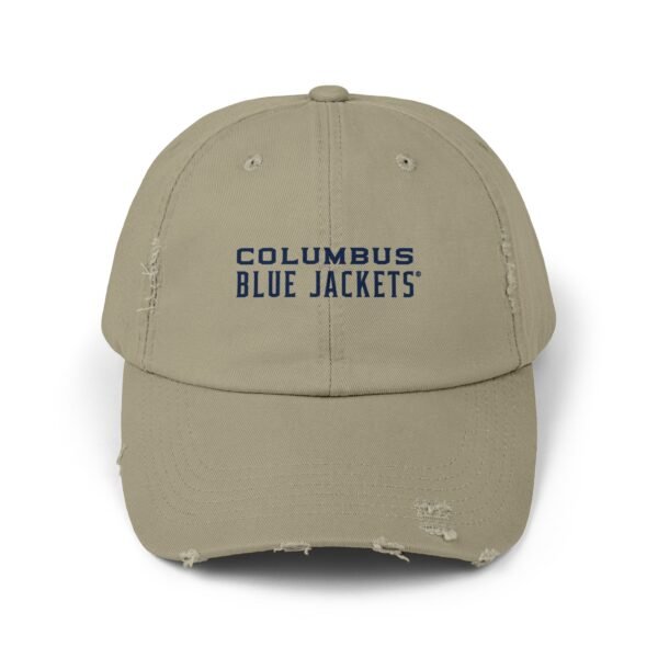 Columbus Blue Jackets Unisex Distressed Cap - Image 13