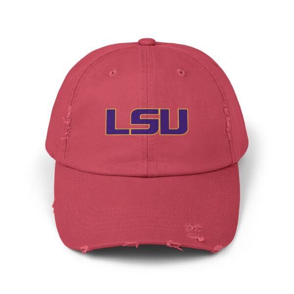 LSU Tigers Unisex Distressed Cap - Image 25