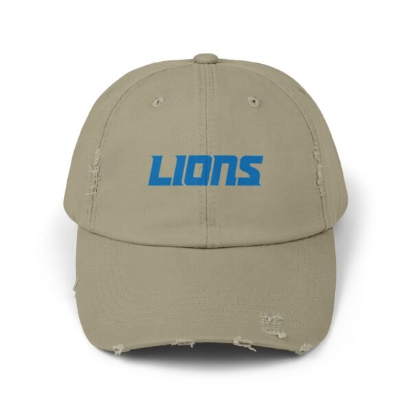 Detroit Lions Unisex Distressed Cap - Image 9