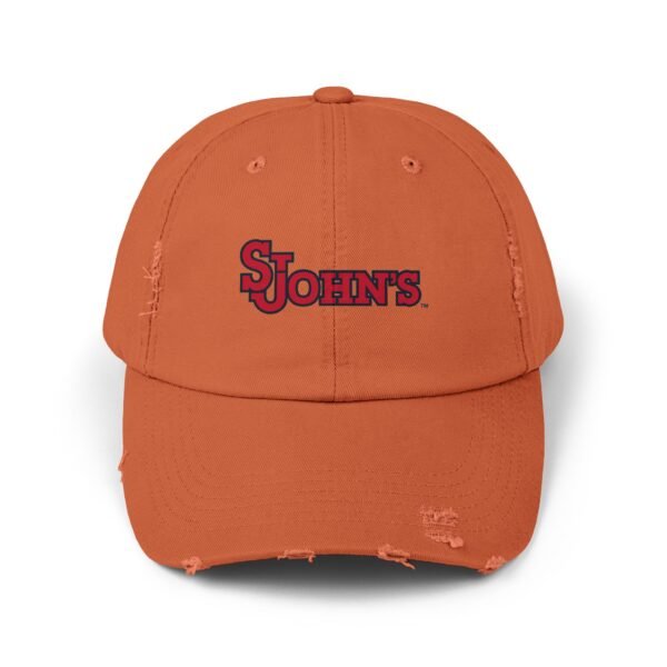 St. John's Red Storm Unisex Distressed Cap - Image 5