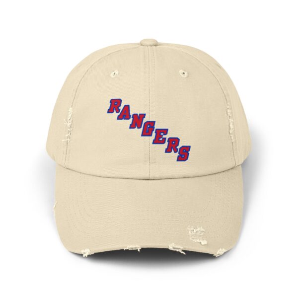 New York Rangers Unisex Distressed Cap