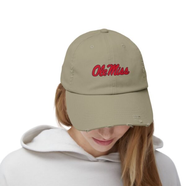 Ole Miss Rebels Unisex Distressed Cap - Image 8