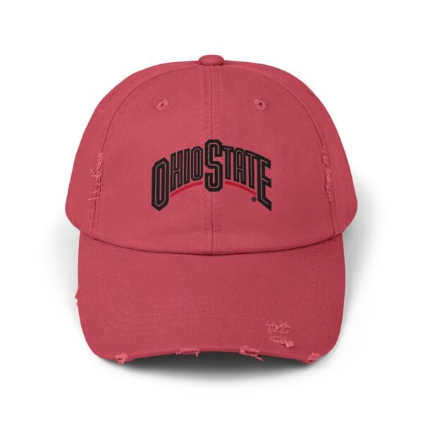 Ohio State Buckeyes Unisex Distressed Cap - Image 21