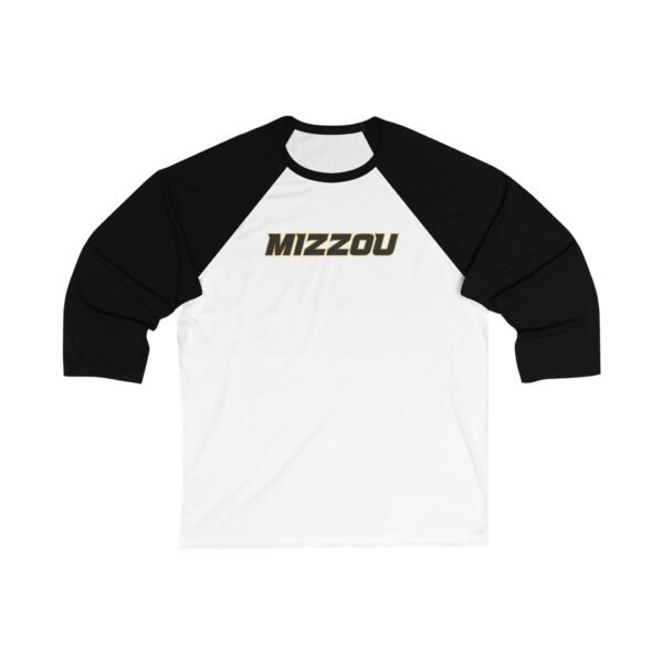 Missouri Tigers Unisex 34 Sleeve Baseball Tee - Image 5