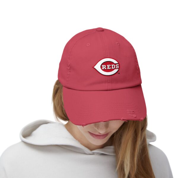 Cincinnati Reds Unisex Distressed Cap - Image 24