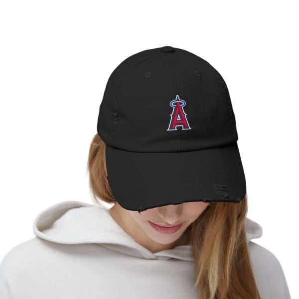 Los Angeles Angels Unisex Distressed Cap - Image 32