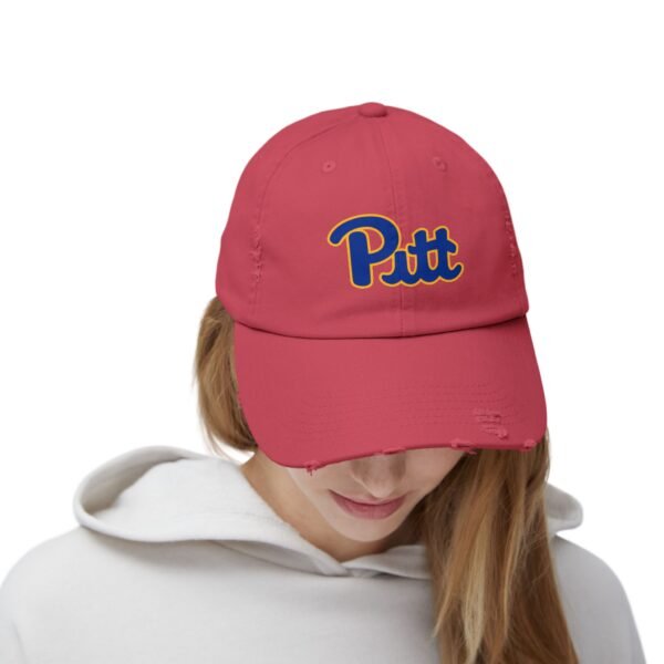 Pittsburgh Panthers Unisex Distressed Cap - Image 24