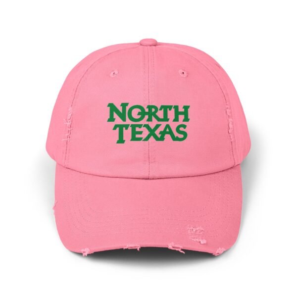 North Texas Mean Green Unisex Distressed Cap - Image 9