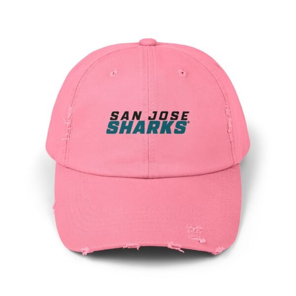 San Jose Sharks Unisex Distressed Cap - Image 17
