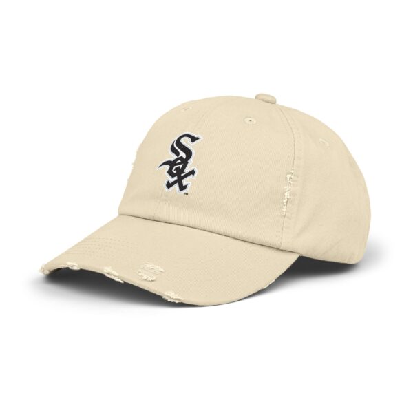 Chicago White Sox Unisex Distressed Cap - Image 2